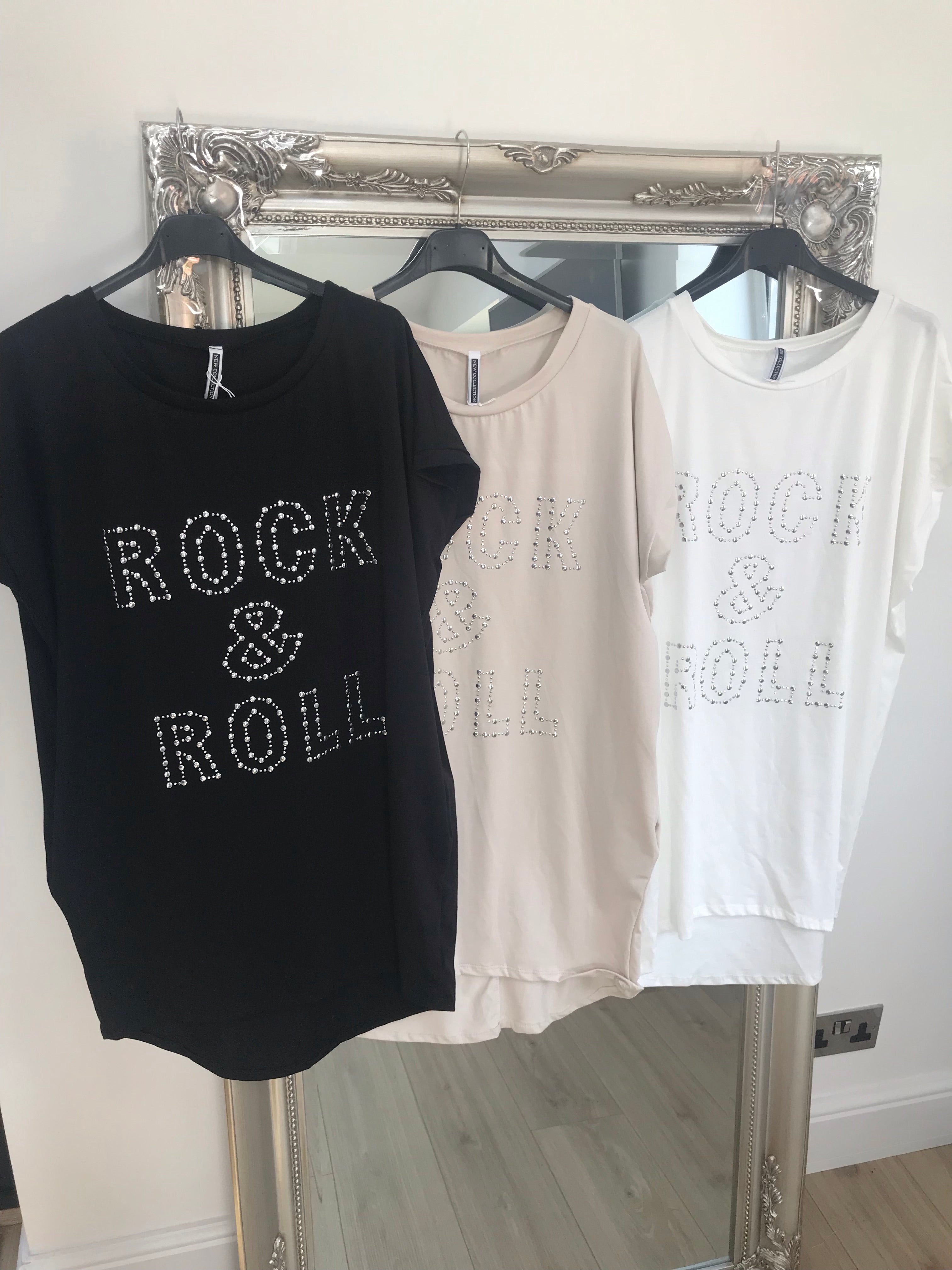 White Rock and Roll Tunic T-Shirt